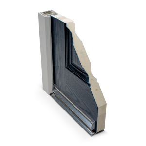 Cut Through of PU Filled Composite Door