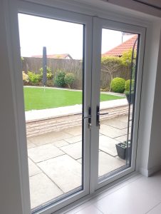 French Doors from inside