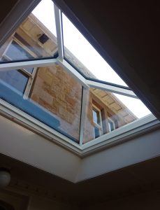 Roof lantern installed in Bearsden